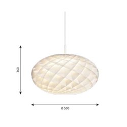 Louis Poulsen Patera Oval Pendant Lamp