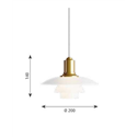 Louis Poulsen Ph 2/1 Pendant Hanglamp