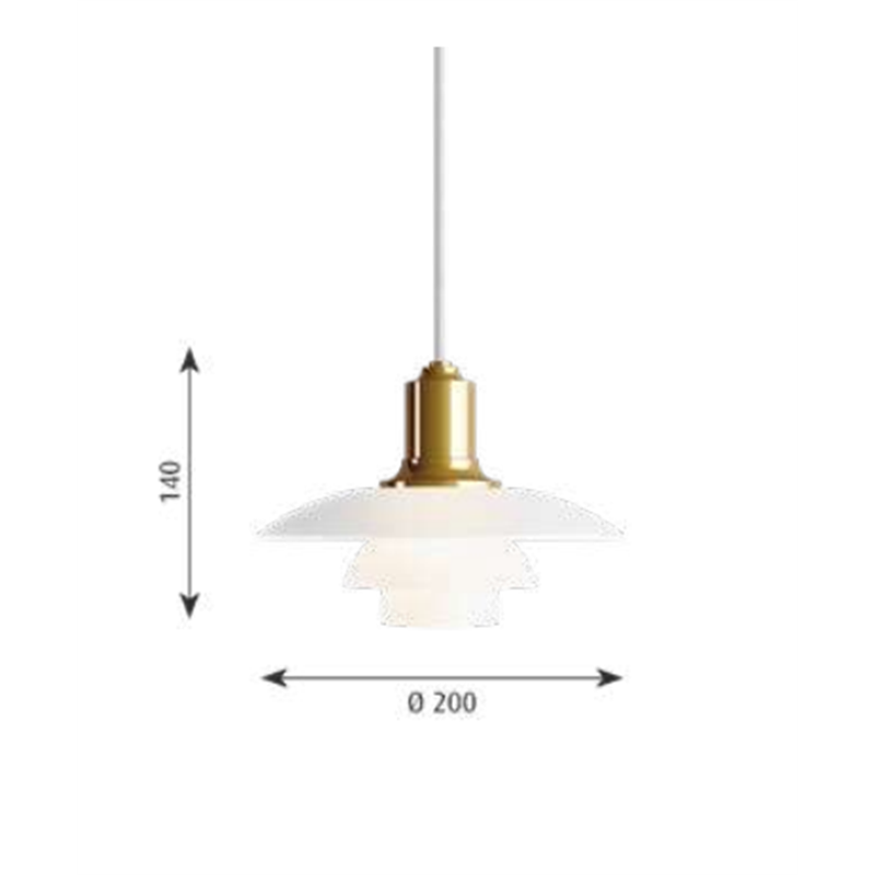 Louis Poulsen Ph 2/1 Pendant Hanglamp