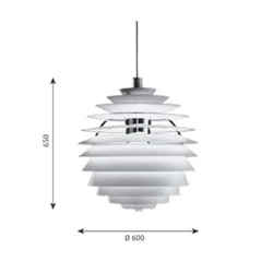 Louis Poulsen Ph Louvre Pendant Lamp