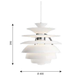 Louis Poulsen Ph Snowball Pendant Lamp