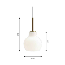 Louis Poulsen Vl Ring Crown 1 Pendant Lamp