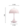 Louis Poulsen Panthella 160 Portable Table Lamp