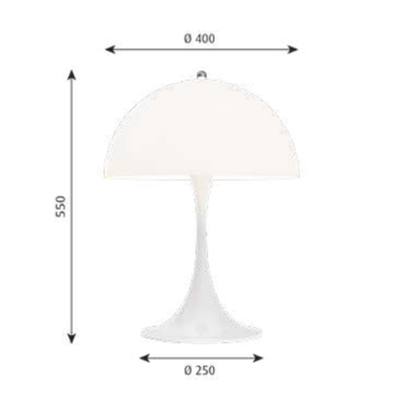 Louis Poulsen Panthella 400 Table Lamp Tafellamp