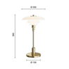 Louis Poulsen Ph 2/1 Portable Table Lamp