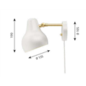 Louis Poulsen Vl38 Wall Wandlamp