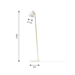 Louis Poulsen Vl38 Floor Floor Lamp