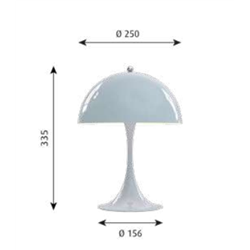Louis Poulsen Panthella 250 Table Lamp Table Lamp