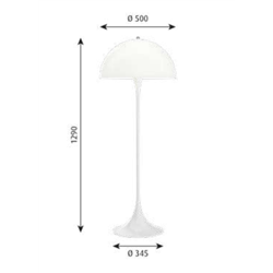 Louis Poulsen Panthella Floor Floor Lamp