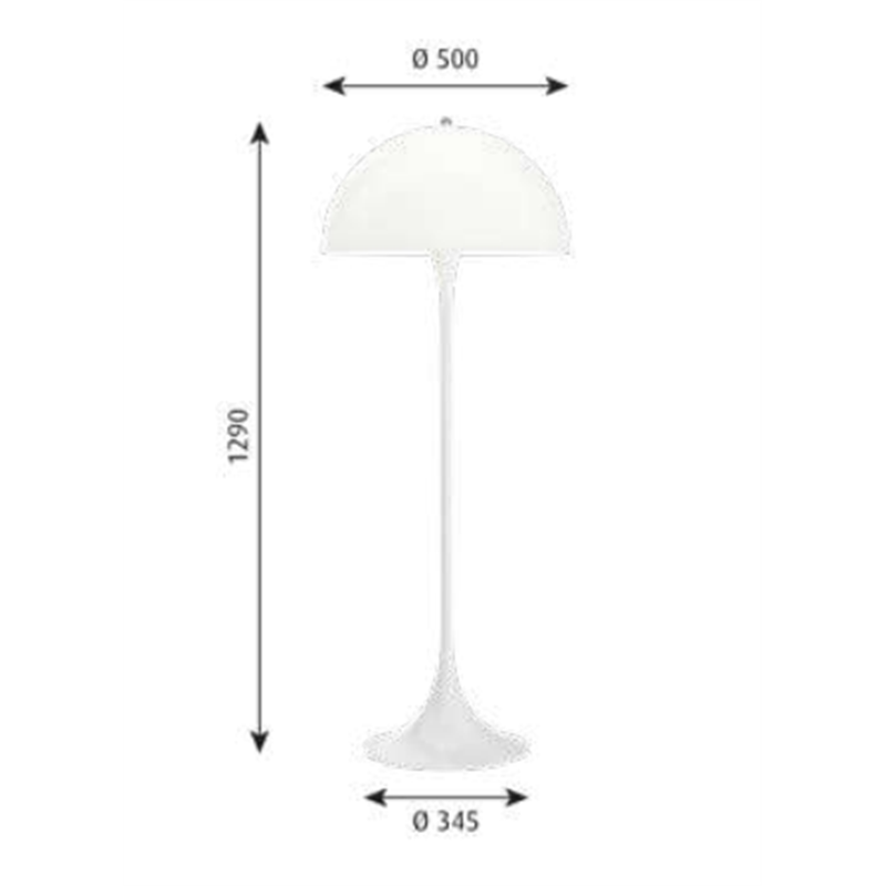 Louis Poulsen Panthella Floor Grondlamp