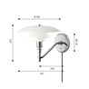 Louis Poulsen Ph 3/2 Wall Wall Lamp