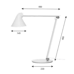 Louis Poulsen Njp Table base