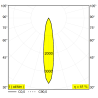 Delta Light Logic 190 R Refl Honeycomb floor lamp