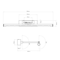 Astro Goya 760 Led wall lamp