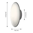 Louis Poulsen Aj Eklipta ⌀350 E27 Plafondlamp / Wandlamp