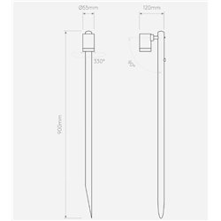 Astro Lynx Recess recessed spot