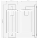 Astro Pimlico 400 Wandlamp