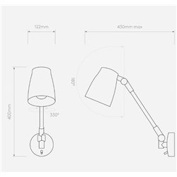 Astro Atelier Grande wall lamp