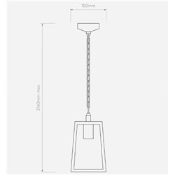 Astro Calvi Pendant 215 suspension lamp