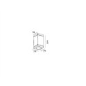 Wever & Ducré TUBE CARRÉ WALL 2.0 PAR16