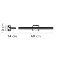 Nordlux Tinia 60 [IP44] 3-Step Wandlamp