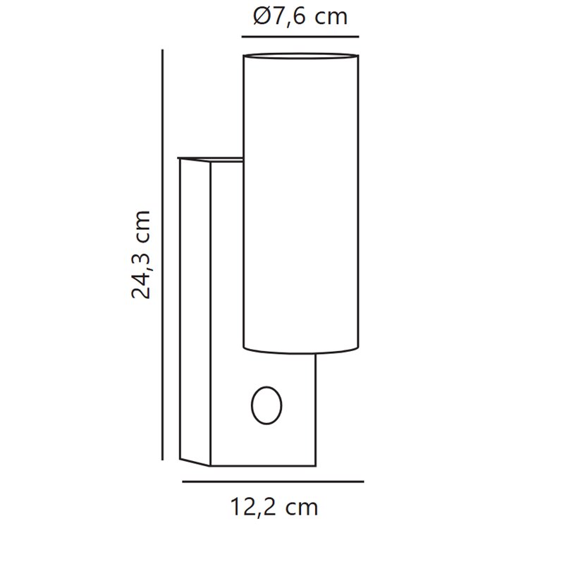 Nordlux Tin Maxi [IP54] Wandlamp - Outdoor