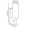 Nordlux Tin Maxi [IP54] wall lamp - Outdoor
