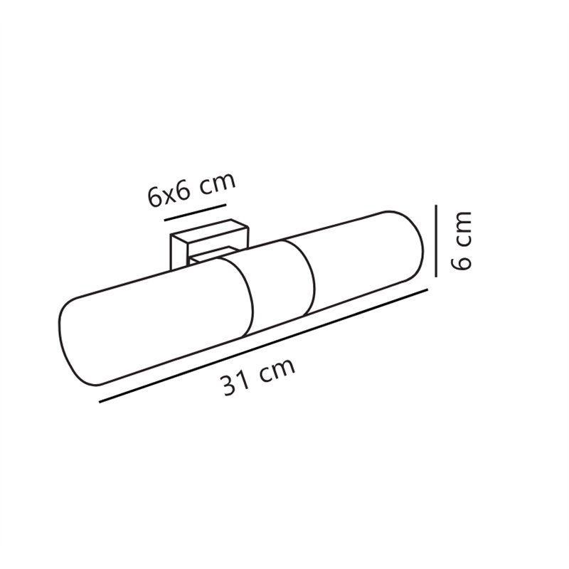 Nordlux Tangens 31 [IP44] Wandlamp