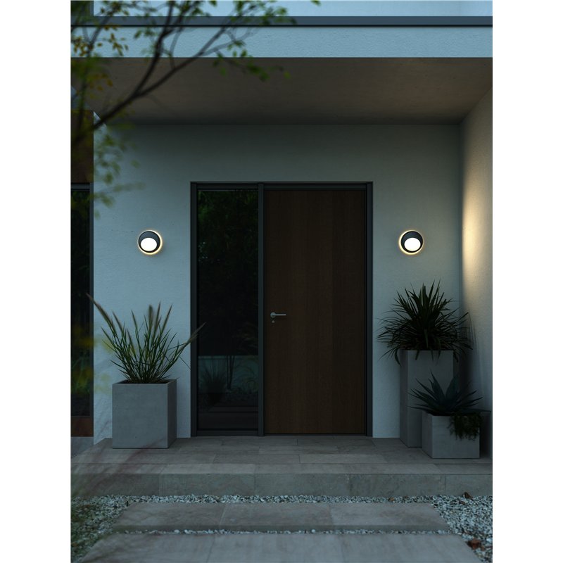 Nordlux Oliver [IP54] Rond 20 Wandlamp