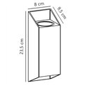 Nordlux Nico [IP54]ant 22 Wandlamp - Outdoor