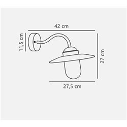 Nordlux Luxembourg [IP54] wall lamp - Outdoor