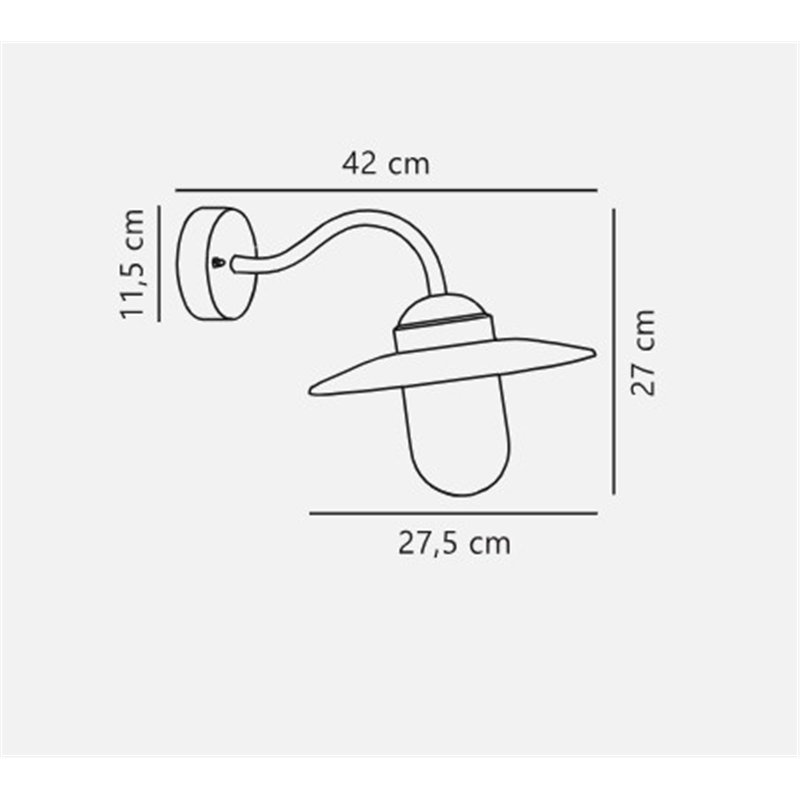 Nordlux Luxembourg [IP54] Wandlamp - Outdoor