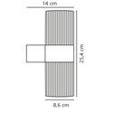 Nordlux Kyklop Ribbel [IP54] Wandlamp - Outdoor