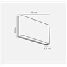 Nordlux Kinver 26 [IP54] wall lamp - Outdoor