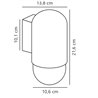 Nordlux Heka [IP44] wall lamp - Outdoor
