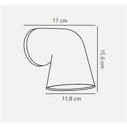 Nordlux Front Single [IP44] wall lamp - Outdoor