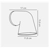 Nordlux Front Single [IP44] wall lamp - Outdoor