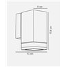 Nordlux Elm Up [IP44] wall lamp - Outdoor