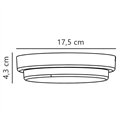 Nordlux Cuba Energy Rond [IP54] Wandlamp - Outdoor