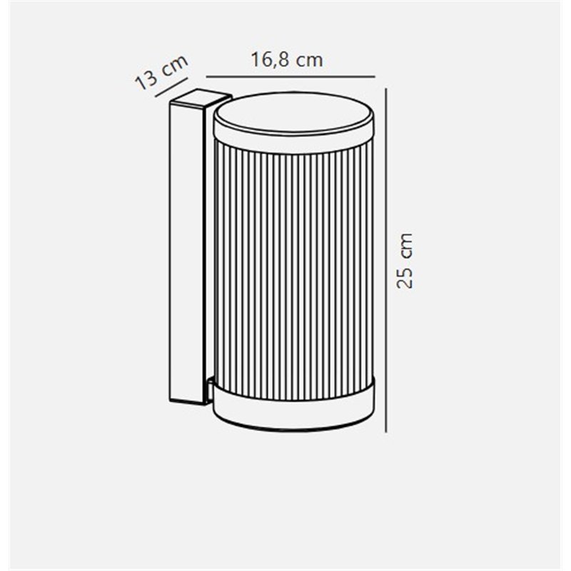 Nordlux Coupar 13 [IP54] Wandlamp - Outdoor