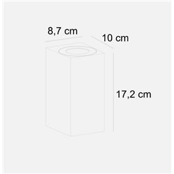 Nordlux Canto Maxi Kubi 2 [IP44] wall lamp - Outdoor