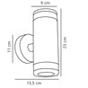 Nordlux Birk [IP44] wall lamp - Outdoor