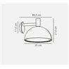 Nordlux Arki 35 [IP54] wall lamp - Outdoor