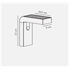 Nordlux Alya Solar Sensor [IP44] wall lamp - Outdoor