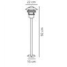 Nordlux Vejers [IP54] garden lamp - Outdoor