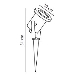 Nordlux Taurus [IP54] garden lamp - Outdoor