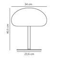 Nordlux Sponge 34 [IP65] 3-step Dim Battery Tafellamp - Outdoor