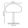 Nordlux Sponge 34 [IP65] 3-step Dim Battery table lamp - Outdoor