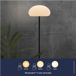 Nordlux Sponge 34 [IP65] 3-step Dim Battery table lamp
