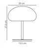 Nordlux Sponge 20 [IP65] 3-step Dim Battery table lamp - Outdoor